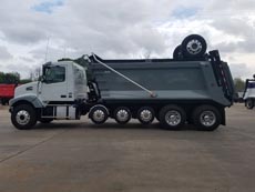 Volvo Super Dump - Driver Side Axles Up