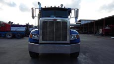 Peterbilt Super Dump Blue - Front