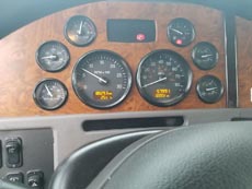 Peterbilt Super Dump - Odometer Miles